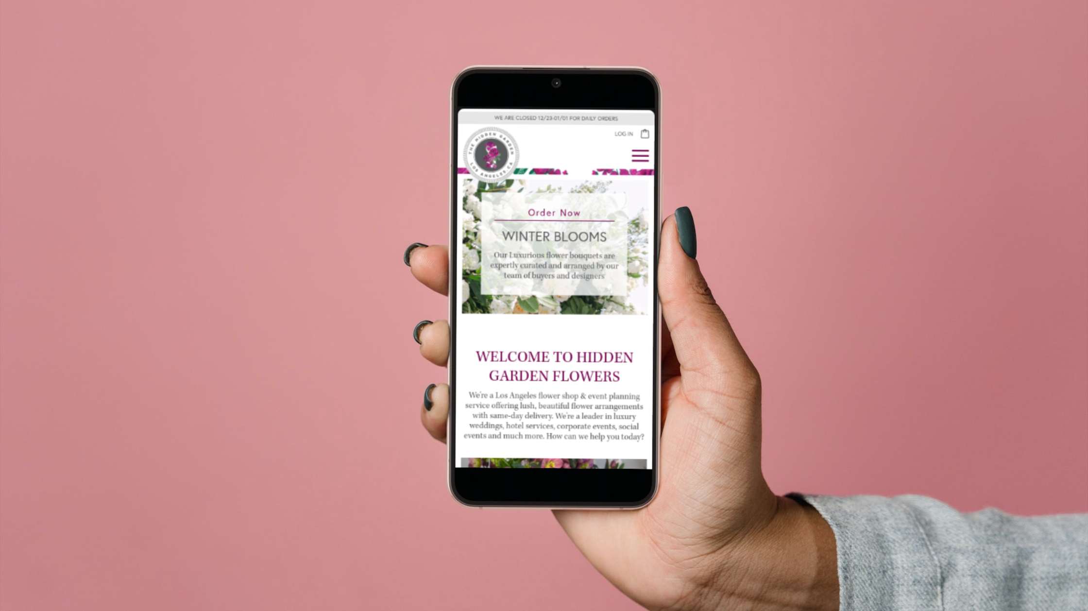 Hidden Garden Delights: Winter Flower Delivery Services for Every Occasion