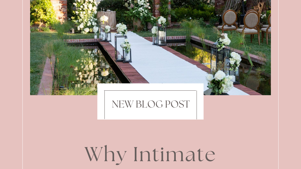 Why Intimate Weddings Are Staying For Good