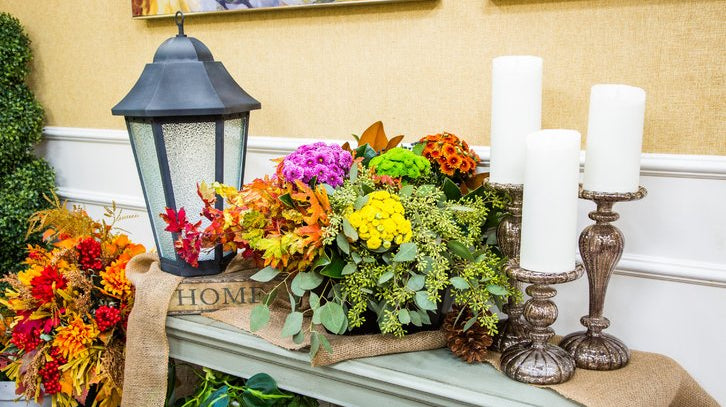 Fall Harvest Centerpiece DIY