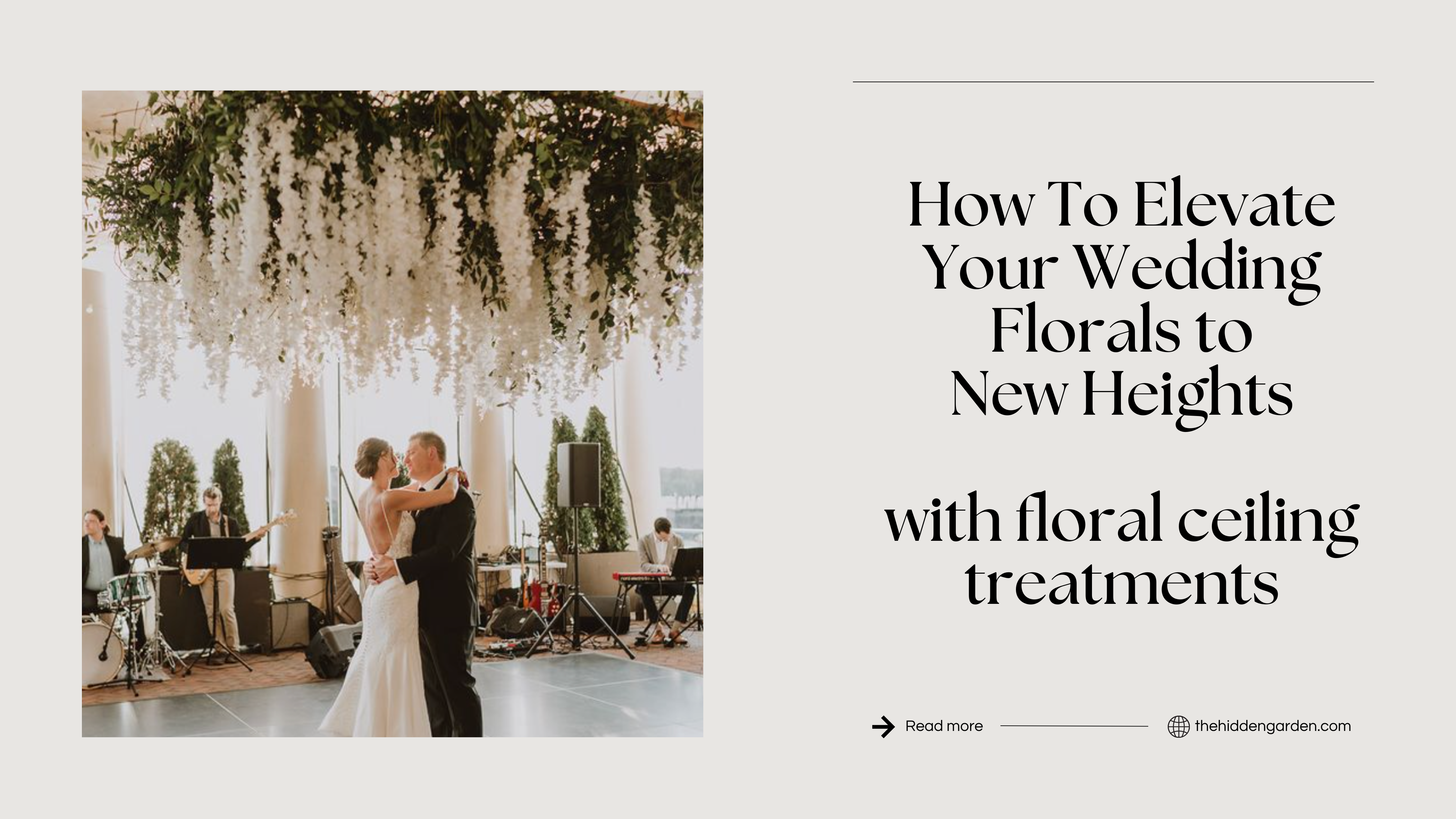 How To Elevate Your Wedding Florals to New Heights