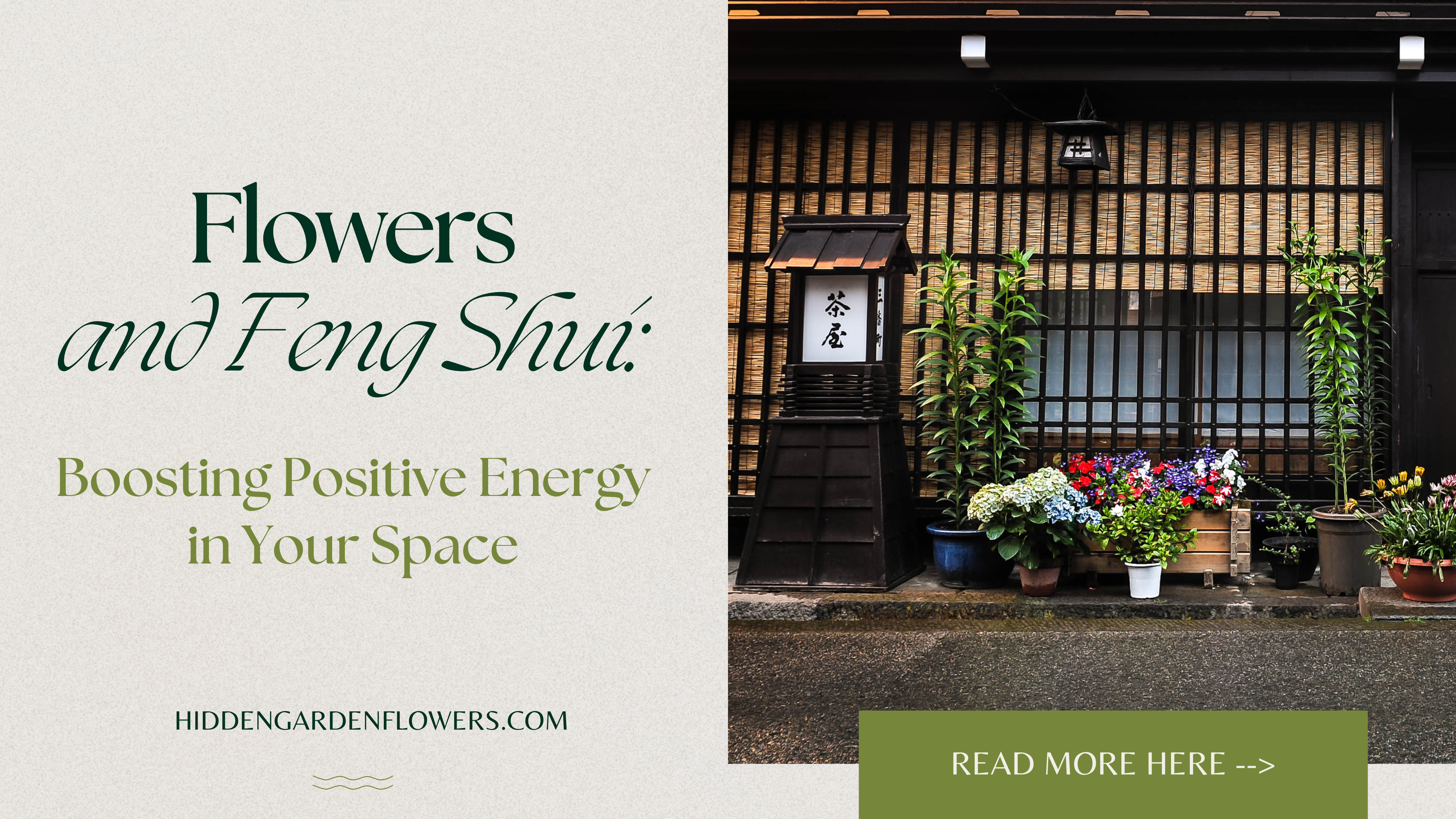 Flowers and Feng Shui: Boosting Positive Energy in Your Space