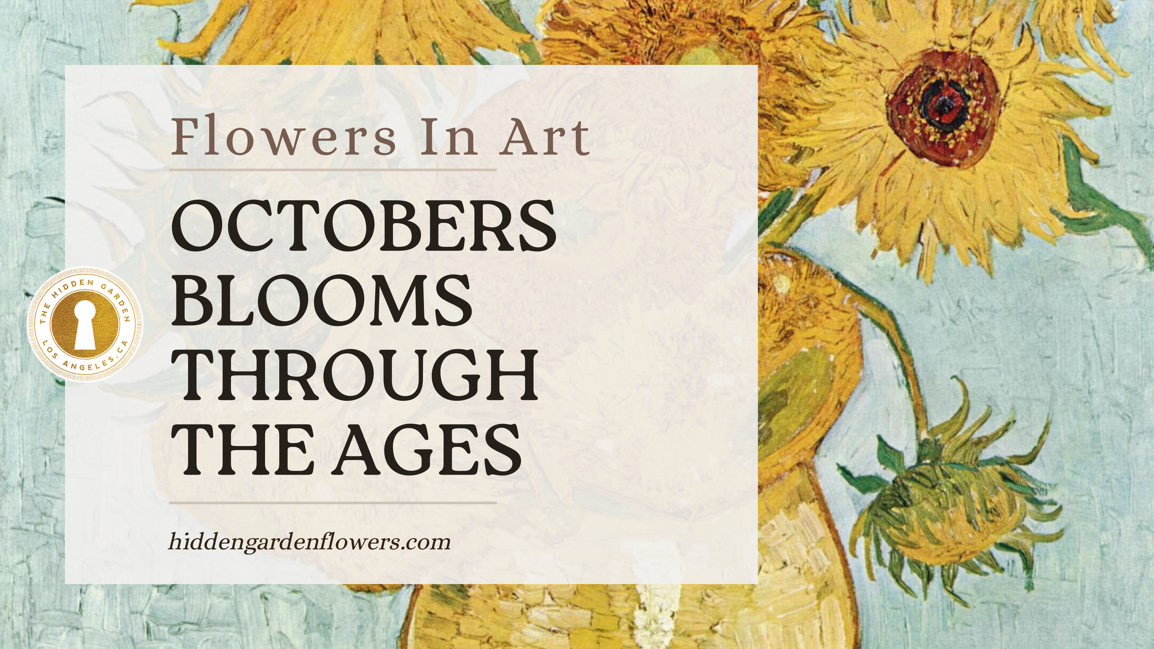 Flowers in Art: October's Blooms Through the Ages