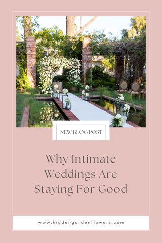 Why Intimate Weddings Are Staying For Good