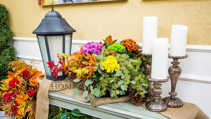 Fall Harvest Centerpiece DIY