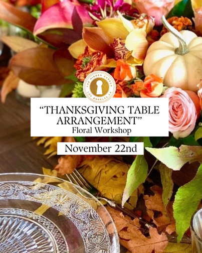 THANKSGIVING TABLE ARRANGEMENT Floral Workshop