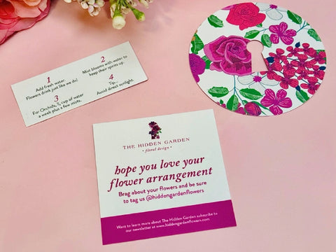 Free Message Card Included With All Orders