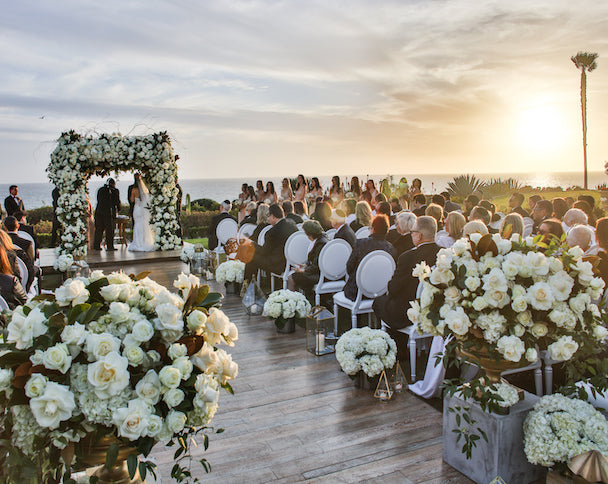LA wedding with flowers from The Hidden Garden